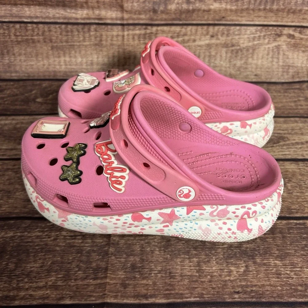 Barbie Crocs‎ - Kids Size J4 Barbie Cutie Crush Clog - Special Edition